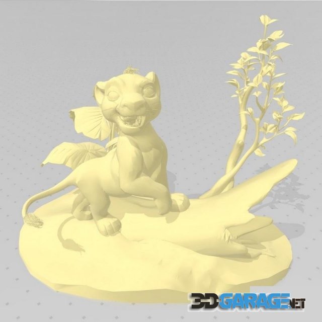 3D-Print Model – Simba