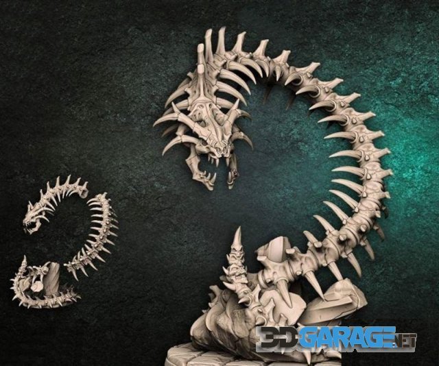 3D-Print Model – Skullnaga