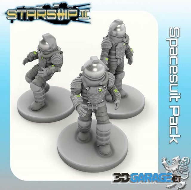 3D-Print Model – Spacesuit Pack