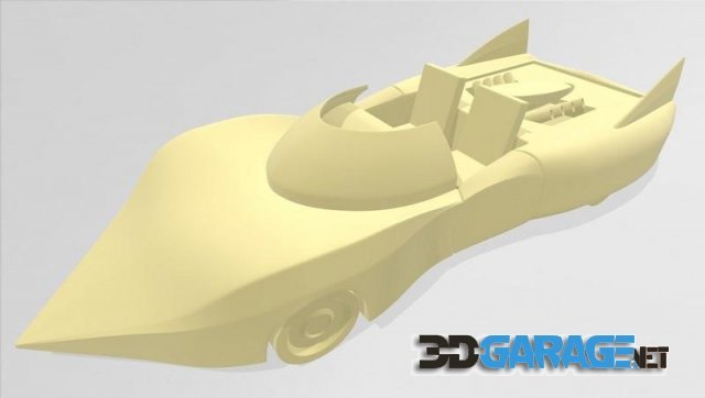 3D-Print Model – Speed Racer Shooting Star Racer X
