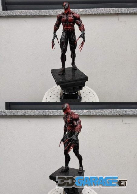 3D-Print Model – Spiderman Toxin
