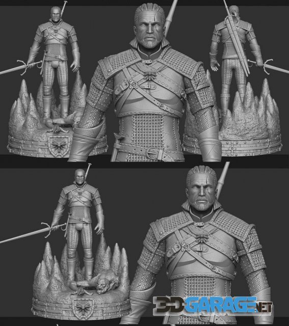 3D-Print Model – Witcher
