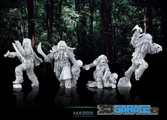 3D-Print Model – Wookie warriors