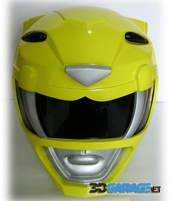 3D-Print Model – Yellow Ranger Helmet – Power Rangers