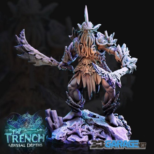 3d-Print Model – Abyssal Depths – The Trench Acropor of the Skyshoals