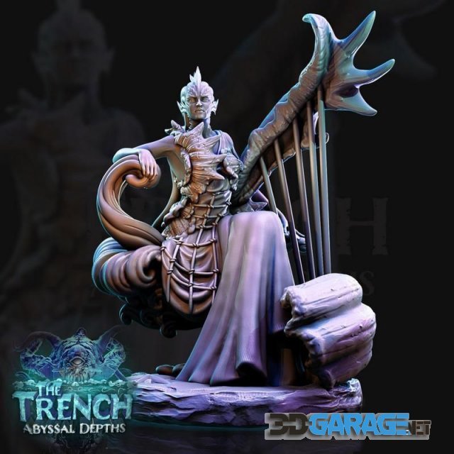 3d-Print Model – Abyssal Depths – The Trench Opelodi of Attolan