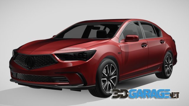 3D-Model – Acura RLX SH-AWD 2021