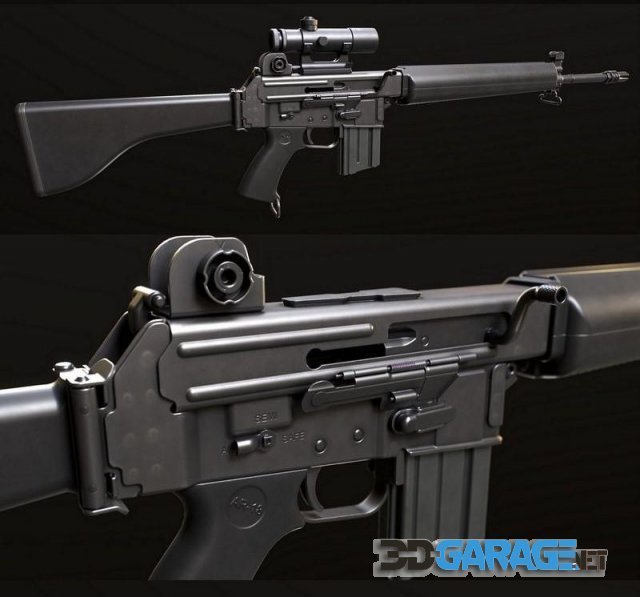3d-model – AR-18 series PBR