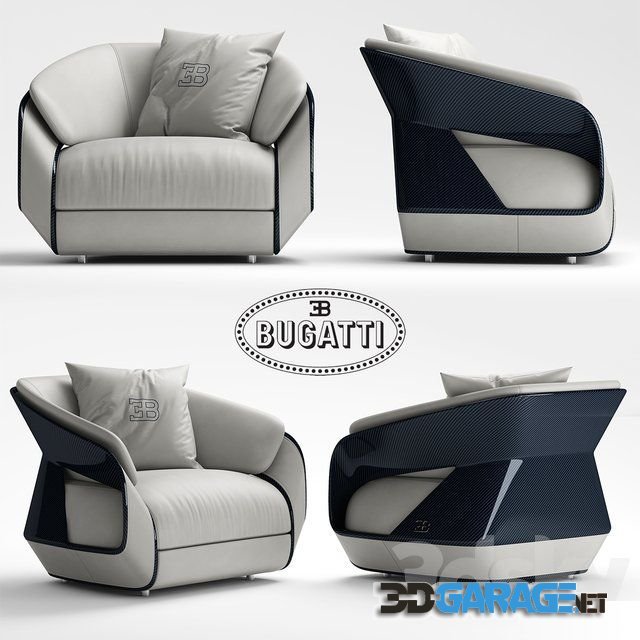 3d-model – Armchair Bugatti Home Royale