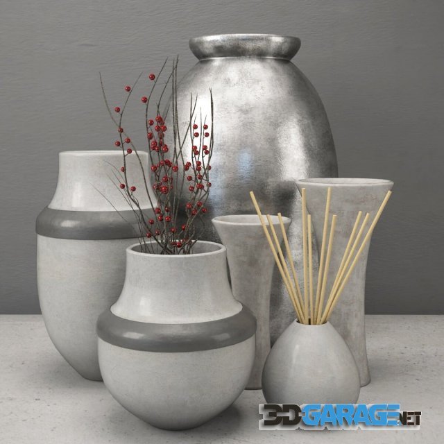 3d-model – Vase Collection 4