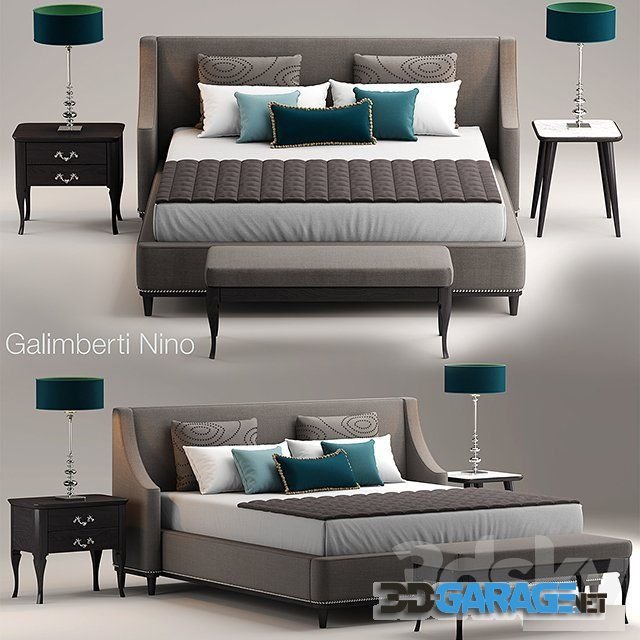 3d-model – Bed Grace Galimberti