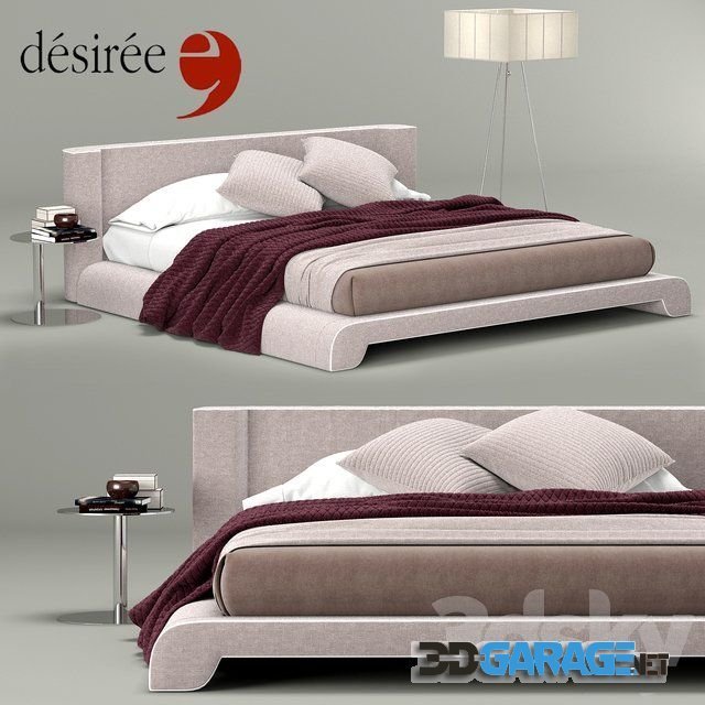 3d-model – Bed Isabell, Desiree