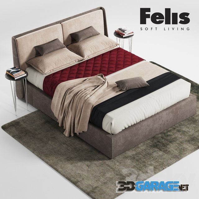 3d-model – Bed Kevin
