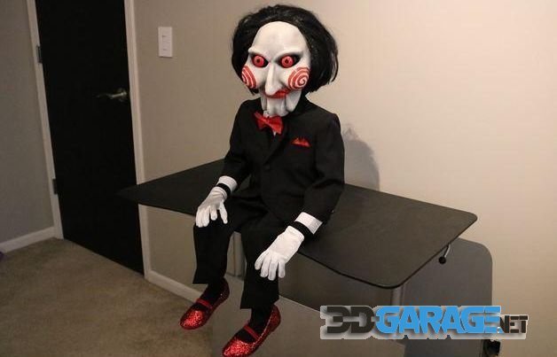 3d-Print Model – Billy The Doll From Saw Jigsaw