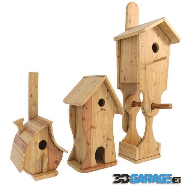 3d-model – Birdhouse