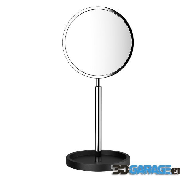 3D-Model – Black Stone Cosmetic Mirror by Decor Walther