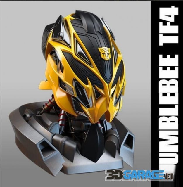 3d-Print Model – Bumblebee Bust