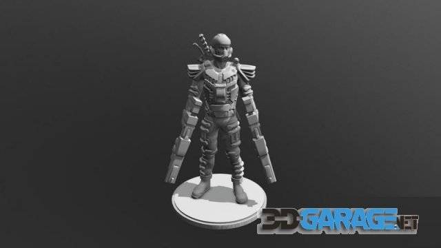 3d-print Model – Captain MK2 TTS