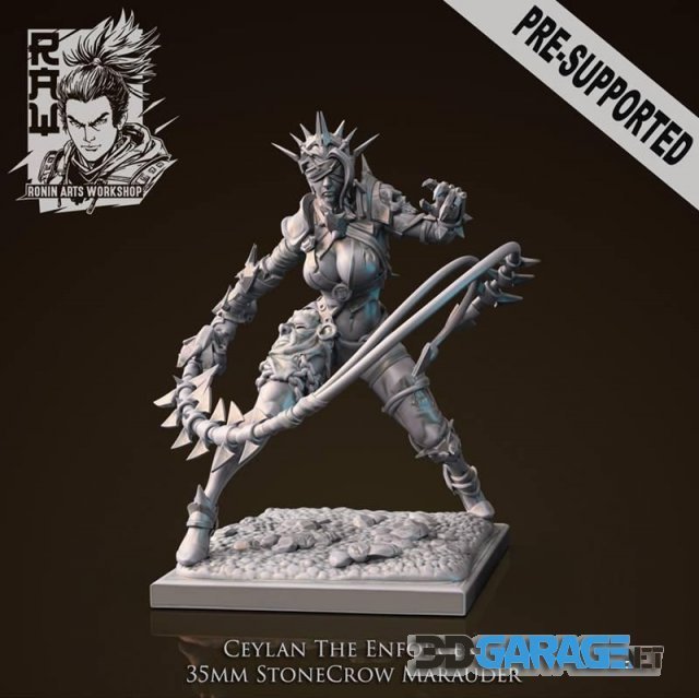 3d-Print Model – Ceylan The Enforcer – Stonecrow Marauder 1