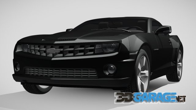 3D-Model – Chevrolet Camaro EU version 2012
