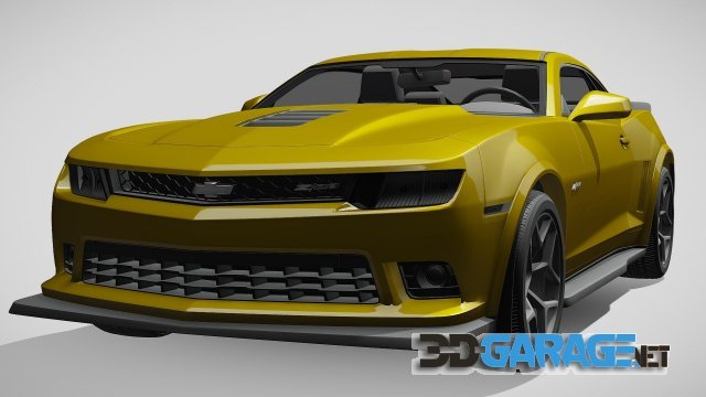 3D-Model – Chevrolet Camarobn Z28 2014