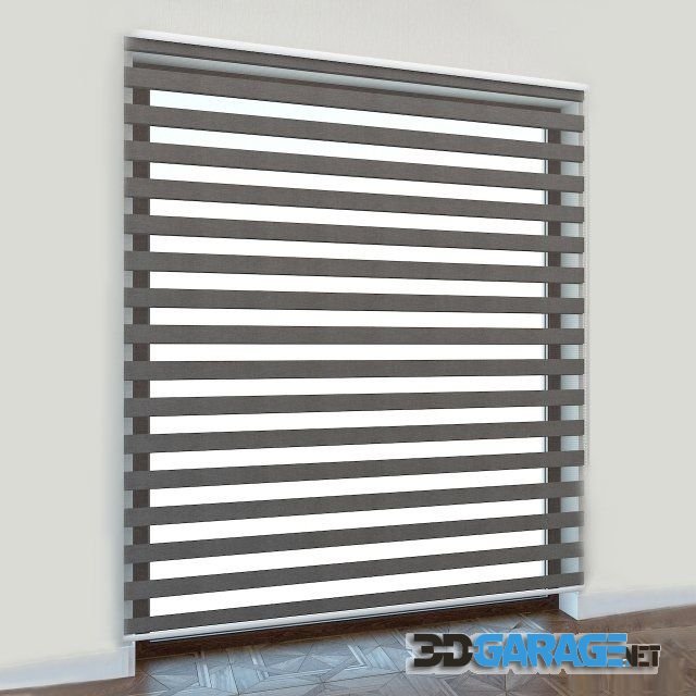 3D-model – Collection of day-night roller blinds in several size