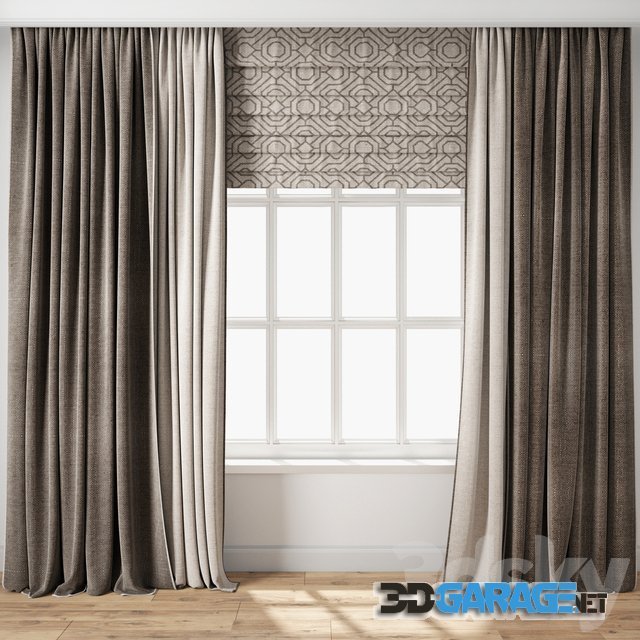3d-model – Curtain 112