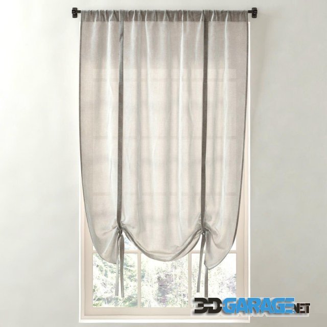 3D-model – Curtain 79