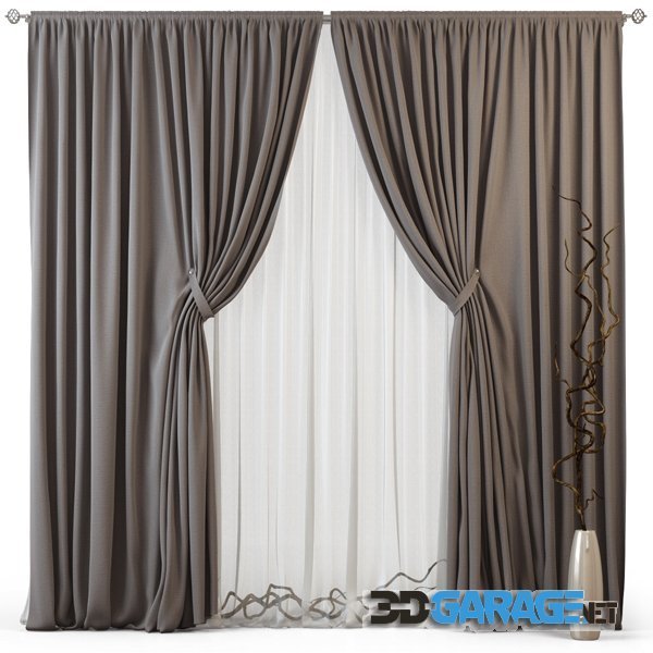 3d-model – Curtains m07
