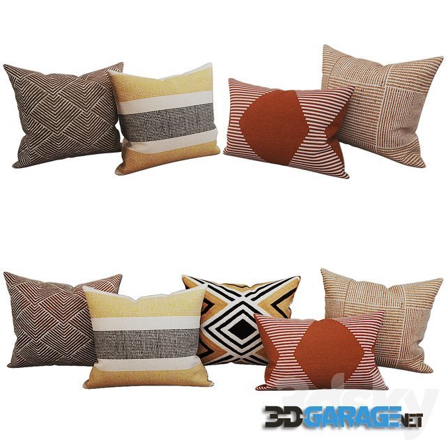 3d-model – Decorative Set Pillow 26