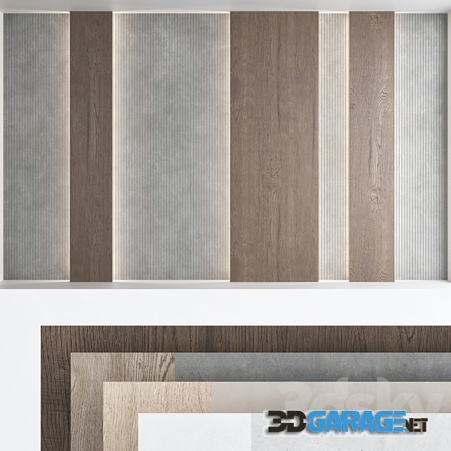 3d-model – Decorative Wall Panel Set 72