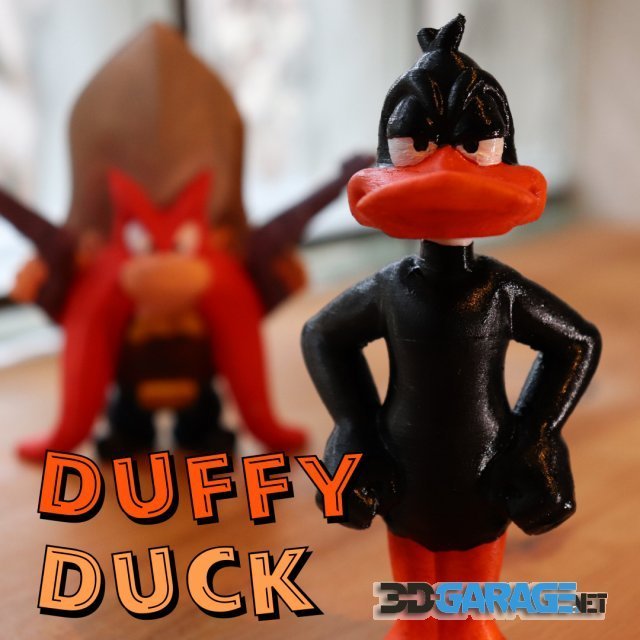 3d-print Model – Duffy Duck