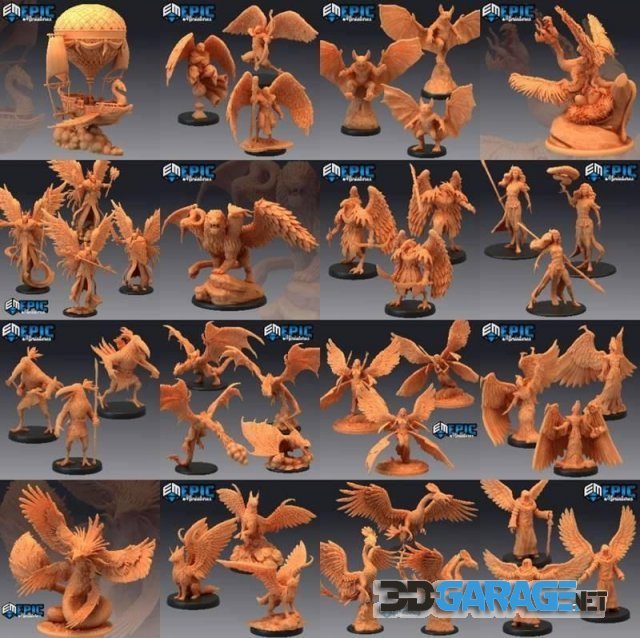 3d-Print Model – Epic Minis – Sky Dominion