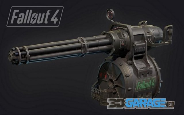 3d-model – Fallout 4 Minigan PBR