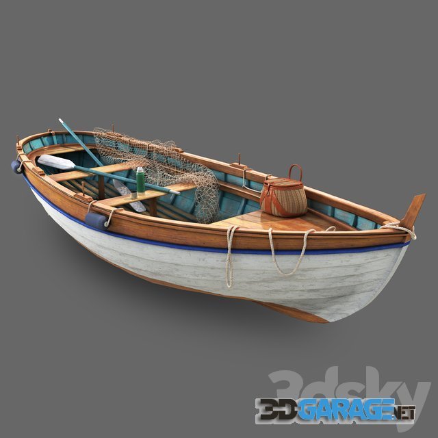 3d-model – Fishing Boat 1