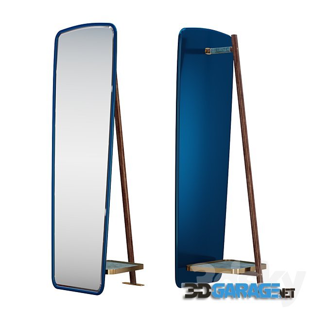 3d-model – Floor Mirror Borzalino LEO
