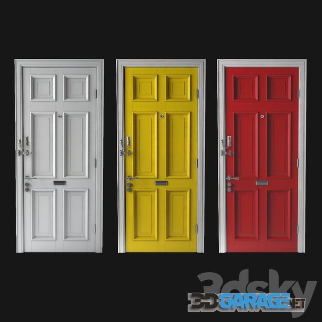 3d-model – Front Door