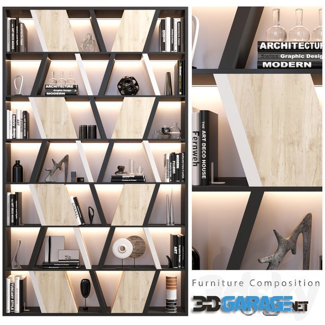 3d-model – Furniture Composition 18