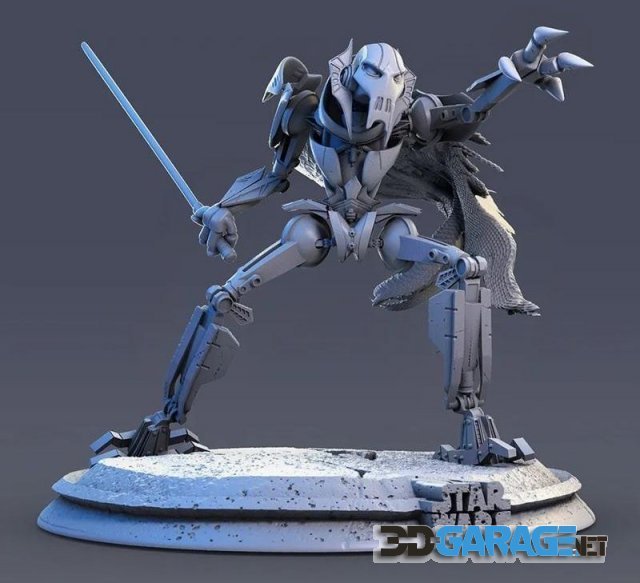 3d-Print Model – General Grievous Star Wars