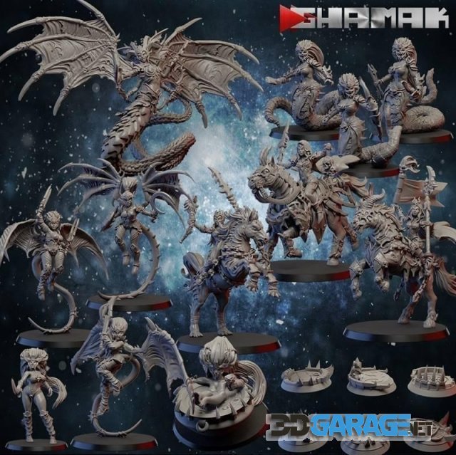 3d-Print Model – Ghamak – Fantasy December 2020