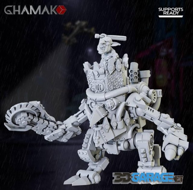 3d-print Model – Ghamak – Sci-Fi Killakan 1-3 May 2022