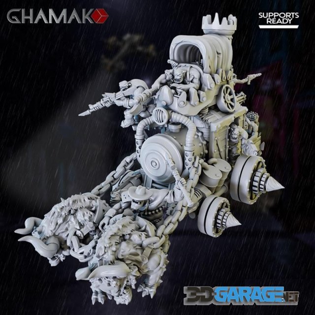 3d-print Model – Ghamak – Sci-Fi Thomas n Ty Crazy Train May 2022
