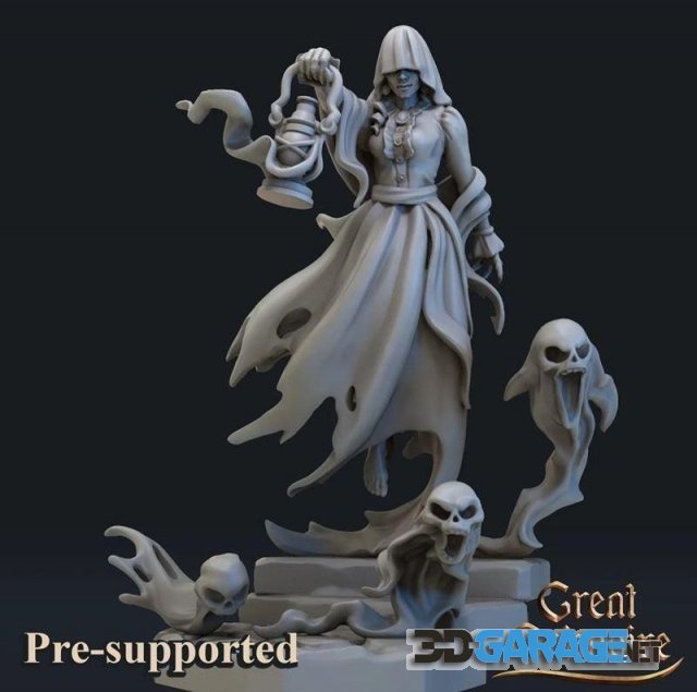 3d-Print Model – Ghost Miniature