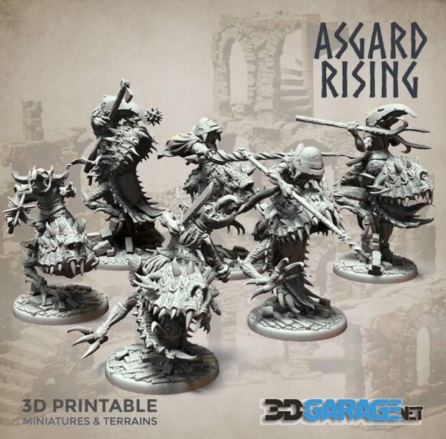 3d-Print Model – Goblin Riders Modular Army