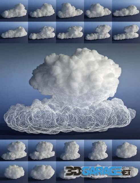Daz3D – HD Volumetric Clouds
