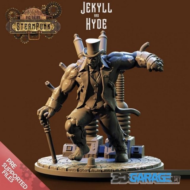 3d-print Model – Jekyll and Hyde