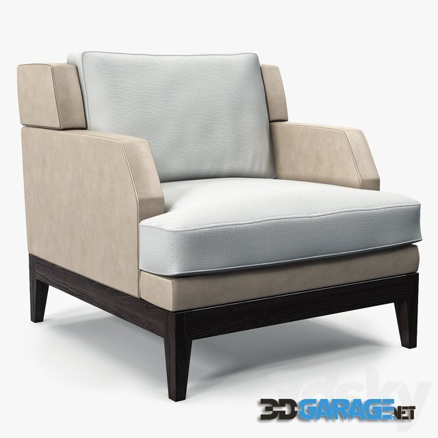 3D-Model – JNL Carson Armchair