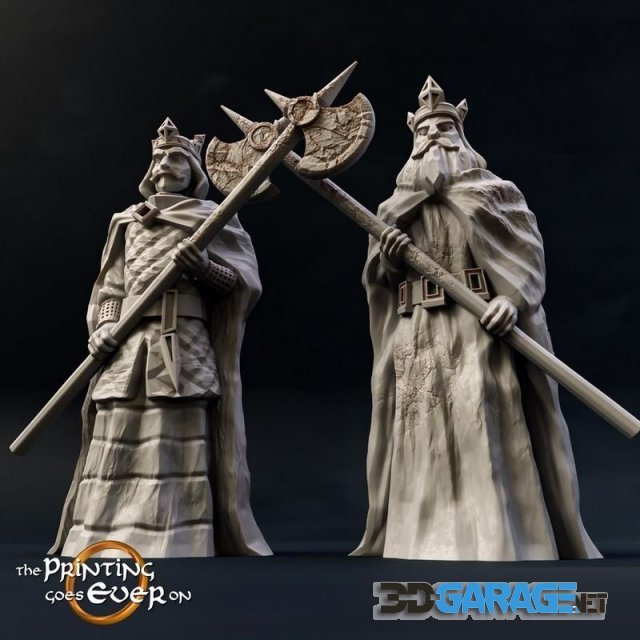 3d-print Model – King Guard Statues
