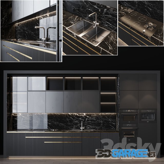 3d-model – Kitchen Modern 11