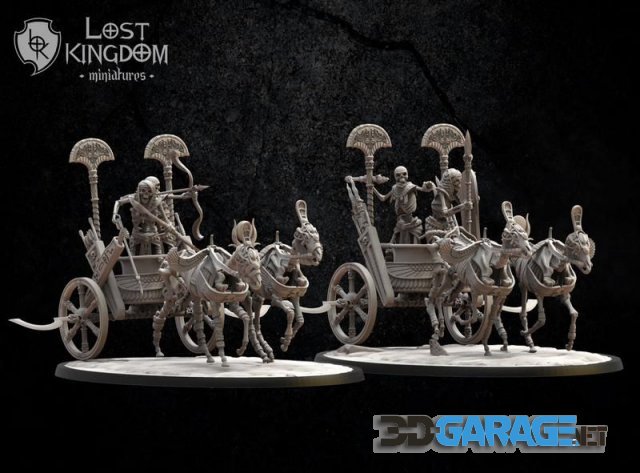 3d-Print Model – Lost Kingdom Miniatures – Chariot